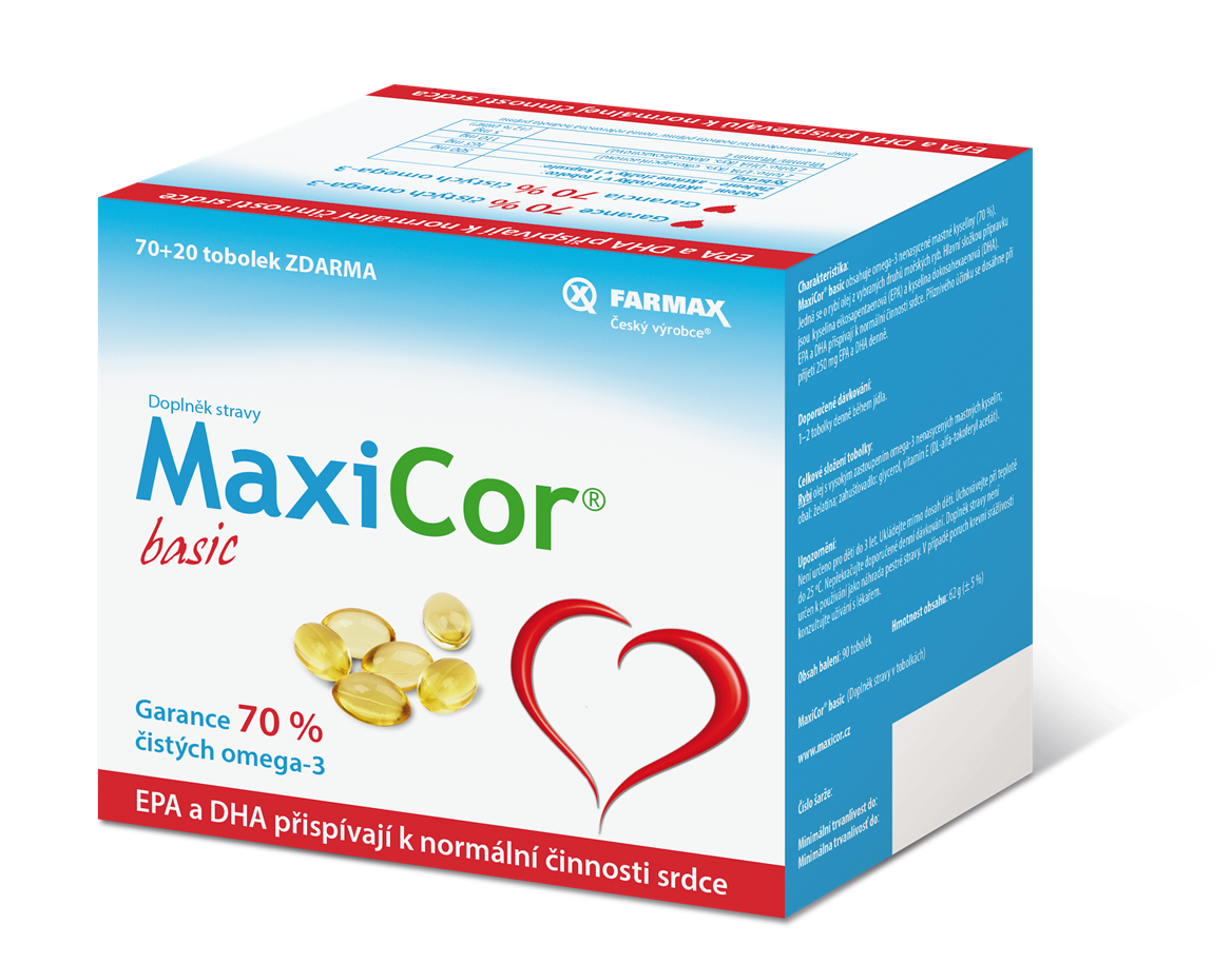 MaxiCor basic – 90 tobolek MaxiCor basic – 90 tobolek